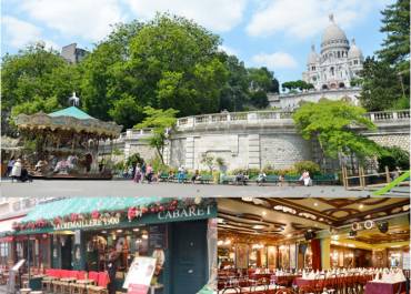 Déjeuner spectacle à la Crémaillère à Montmartre