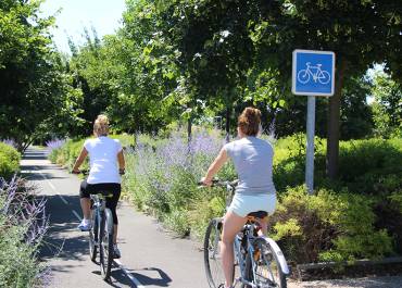 Piste cyclable Quartier Hôtel de Ville