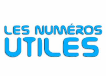 Les numéros utiles