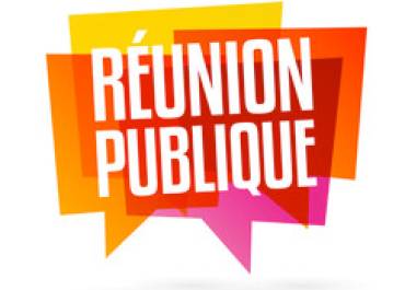 Réunion publique