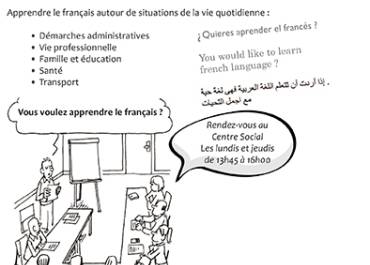 Cours de français pour adultes : les ateliers sociolinguistiques