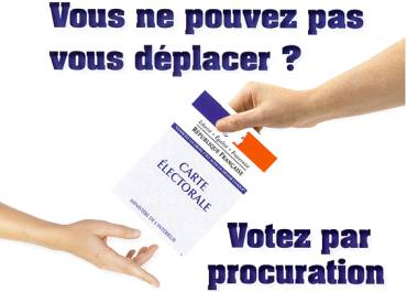 Service élections : le vote par procuration