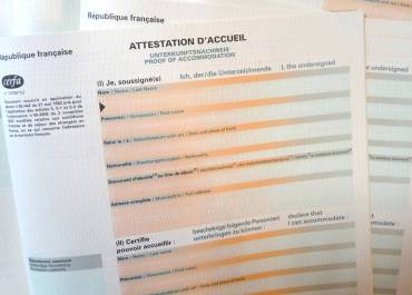 Attestation d'accueil