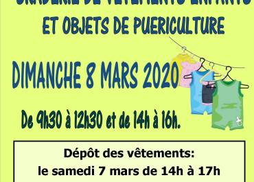 Braderie de vêtements 2020