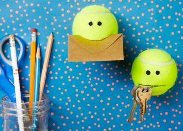 DIY avec une balle de tennis