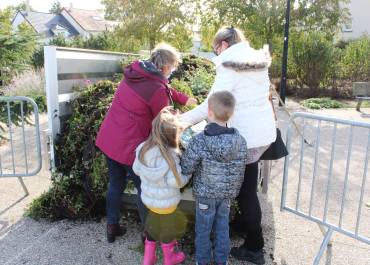 distribution de fleurs