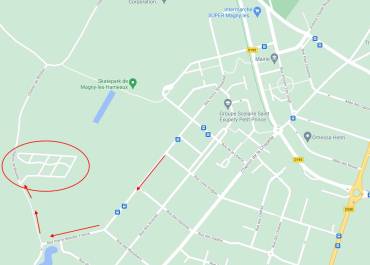 Plan d'accès Jardins Familiaux