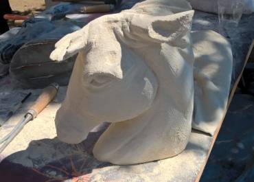 Sculpture en Tuffeau