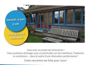 Visite d'une méson économe à Magny-les-Hameaux 19/06/2021