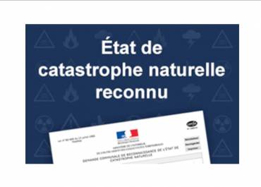 Etat de catastrophe naturelle