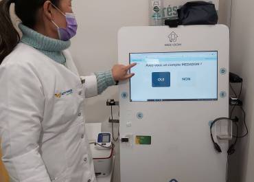 Borne Pharmacie PRIKER