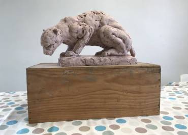 Fauve modelé en terre