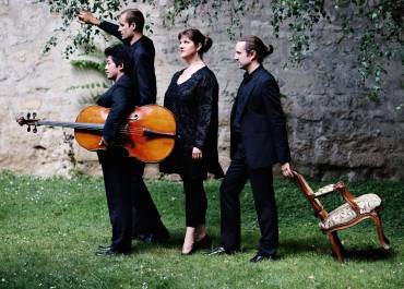 Photo des musiciens du quatuor Cambini