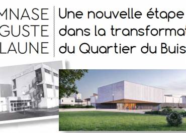 Nouvelle étape de transformation du Quartier du Buisson