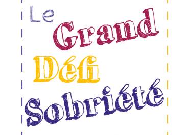 Le grand défi sobriété