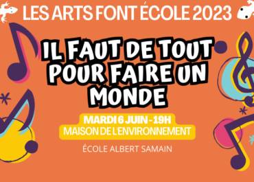 Il faut de tout pour faire un monde