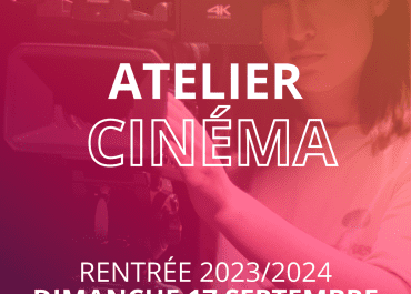 Affiche atelier cinéma 2023/2024 - LE CINOCHE