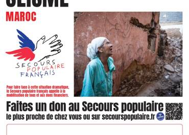 Urgence séisme Maroc