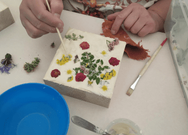 Création artistique naturelle