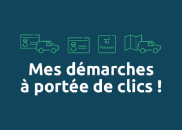 Effectuez vos démarches en ligne