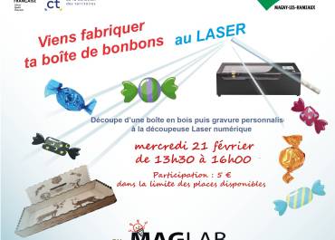 Flyer Boîtes à bonbons au laser