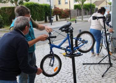 Atelier la vie'cyclette verte au centre social