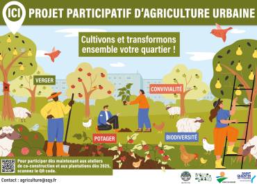 Projet d’agriculture urbaine au Buisson