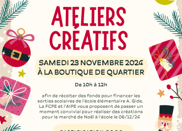 Ateliers créatifs 