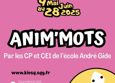 AFFICHE ANIM'MOTS AFE25
