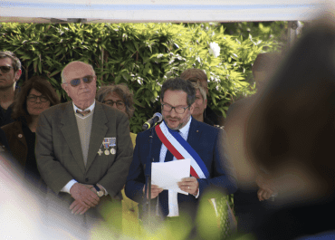 Cérémonie commémorative du 80e anniversaire de la Victoire des Alliés le 8 Mai 1945