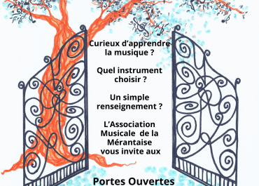 L'Association Musicale de la Mérantaise vous invite à découvrir les instruments enseignés au sein de son école. 