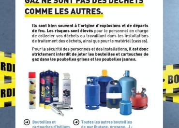 Ces bouteilles représentent un danger réel